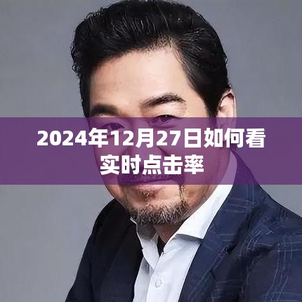如何查看实时点击率数据（时间限定，2024年12月27日）