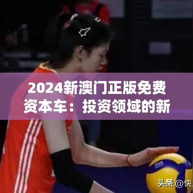 2024新澳门正版免费资本车：投资领域的新风向标