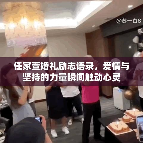 任家萱婚礼励志语录，爱情与坚持的力量瞬间触动心灵