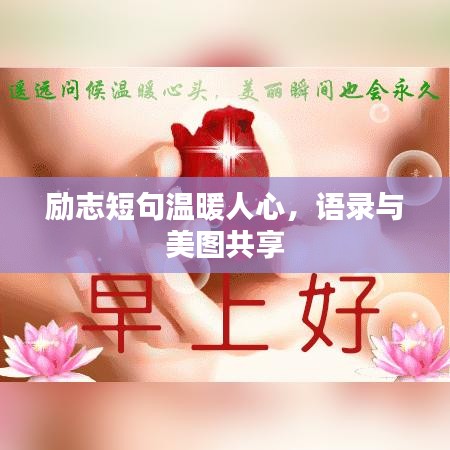 励志短句温暖人心，语录与美图共享