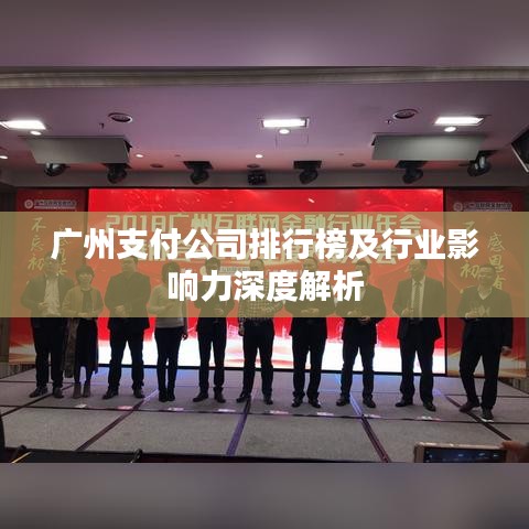 广州支付公司排行榜及行业影响力深度解析