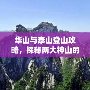 华山与泰山登山攻略，探秘两大神山的魅力之旅