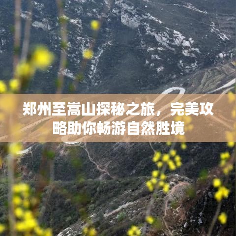 郑州至嵩山探秘之旅，完美攻略助你畅游自然胜境
