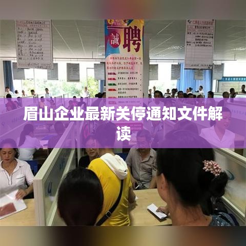 眉山企业最新关停通知文件解读