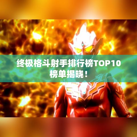 终极格斗射手排行榜TOP10榜单揭晓！