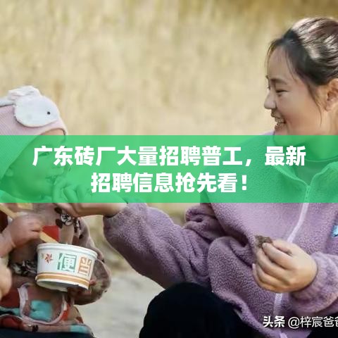广东砖厂大量招聘普工，最新招聘信息抢先看！