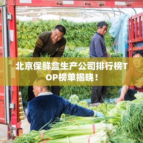北京保鲜盒生产公司排行榜TOP榜单揭晓！