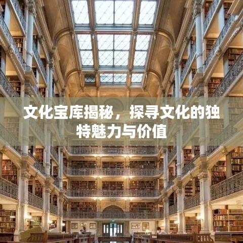 文化宝库揭秘，探寻文化的独特魅力与价值
