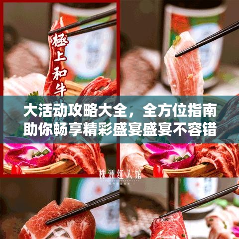 大活动攻略大全，全方位指南助你畅享精彩盛宴盛宴不容错过